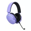 Słuchawki Trust GXT 491P FAYZO Przewodowe i Bezprzewodowe Nauszne Gaming USB Type-A Bluetooth Czarny, Fioletowy