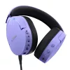 Słuchawki Trust GXT 491P FAYZO Przewodowe i Bezprzewodowe Nauszne Gaming USB Type-A Bluetooth Czarny, Fioletowy