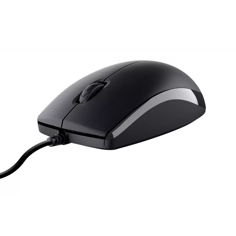 Trust Primo klawiatura Mysz w zestawie Uniwersalna USB QWERTY US English Czarny