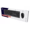 Trust Primo klawiatura Mysz w zestawie Uniwersalna USB QWERTY US English Czarny