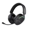 Trust GXT 491 Fayzo Zestaw słuchawkowy Przewodowy i bezprzewodowy Nagłowny Gaming USB Type-C Bluetooth Czarny
