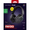 Trust GXT 491 Fayzo Zestaw słuchawkowy Przewodowy i bezprzewodowy Nagłowny Gaming USB Type-C Bluetooth Czarny