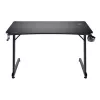Stół prostokątny TRUST GXT 709 LUMINUS Czarny 1200x600x740 mm