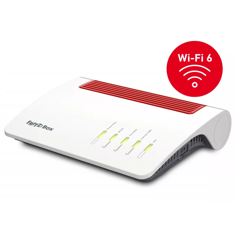 Box 5590 Fiber router bezprzewodowy Gigabit Ethernet Dwuzakresowy (2.4 GHz / 5 GHz) Biały