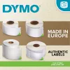Autentyczne etykiety adresowe DYMO LabelWriter | 28 mm x 89 mm | 12 rolek po 130 łatwo odklejalnych etykiet (łącznie 1560 szt.) | Samoprzylepne | do drukarek etykiet LabelWriter