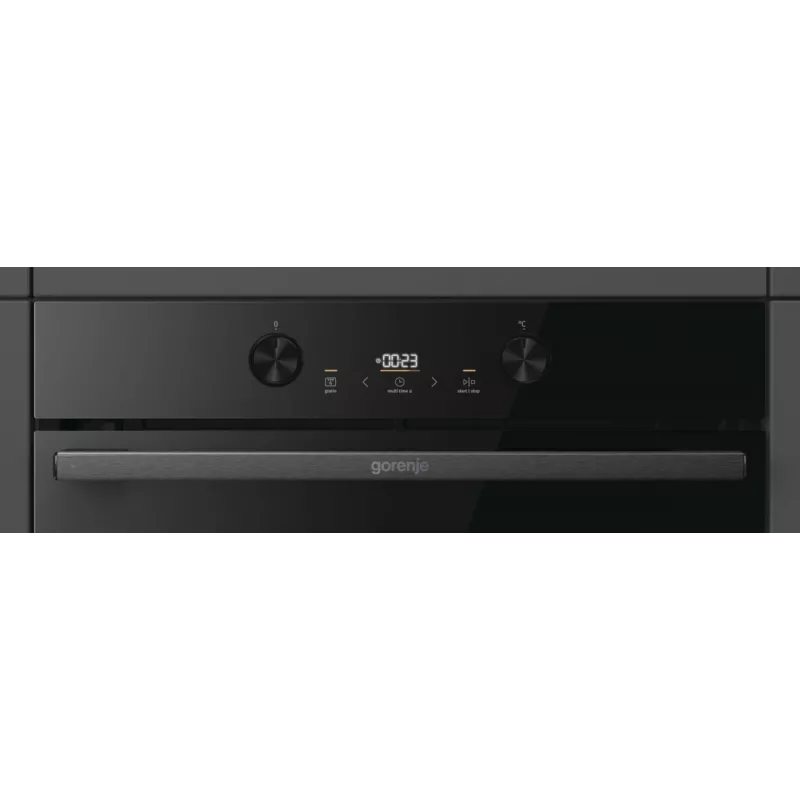 Piekarnik elektryczny do zabudowy Gorenje G400 BPS6737E04DBG, 77 L, 3500 W, sterowanie dotykowe, pirolityczny, czarny