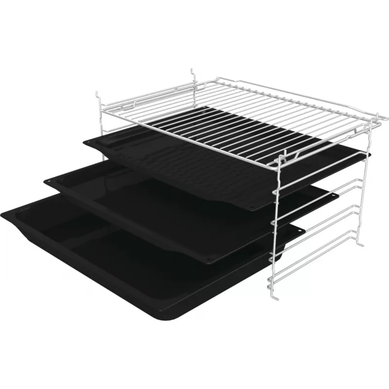 Piekarnik elektryczny do zabudowy Gorenje G400 BPS6737E04DBG, 77 L, 3500 W, sterowanie dotykowe, pirolityczny, czarny