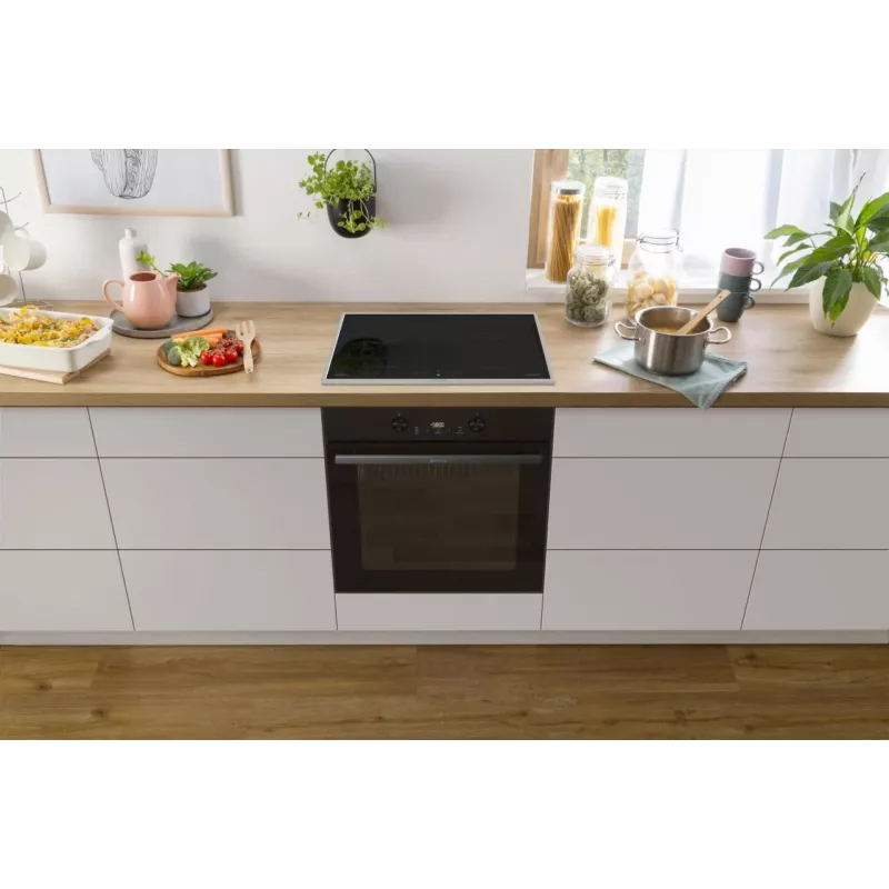 Piekarnik elektryczny do zabudowy Gorenje G400 BPS6737E04DBG, 77 L, 3500 W, sterowanie dotykowe, pirolityczny, czarny