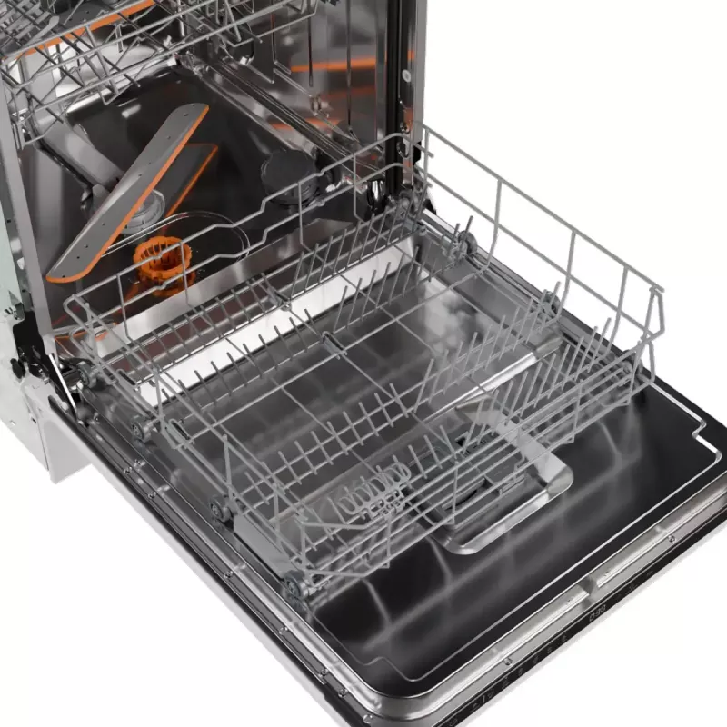 Zabudowana zmywarka Gorenje GV16D5 — 16 kompletów, 44 dB, stal nierdzewna, 7 ustawień temperatury