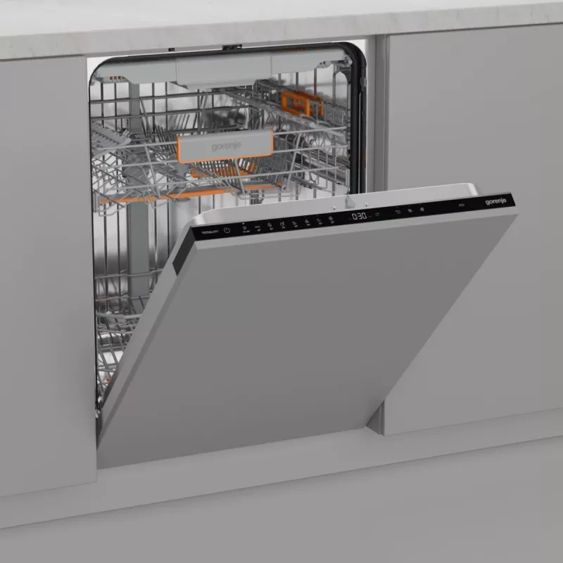 Zmywarka podblatowa Gorenje GV663B65XXL — stal nierdzewna, 60 cm, 14 kompletów, 6 programów, 38 dB