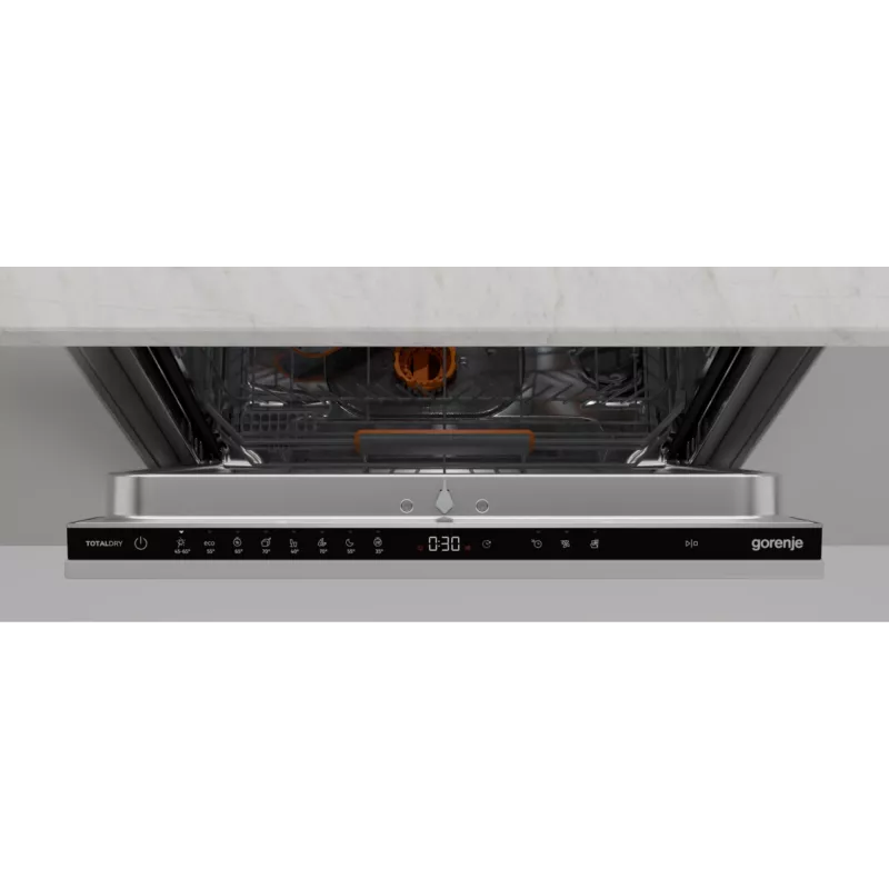 Zmywarka podblatowa Gorenje GV663B65XXL — stal nierdzewna, 60 cm, 14 kompletów, 6 programów, 38 dB