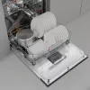 Zmywarka podblatowa Gorenje GV663B65XXL — stal nierdzewna, 60 cm, 14 kompletów, 6 programów, 38 dB
