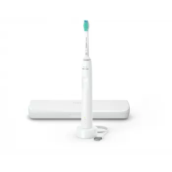 Soniczna szczoteczka do zębów Philips serii 3100 HX3673/13 — soniczna, 31 000 ruchów/min, 1 tryb, biała, akumulatorowa z baterią Li‑Ion