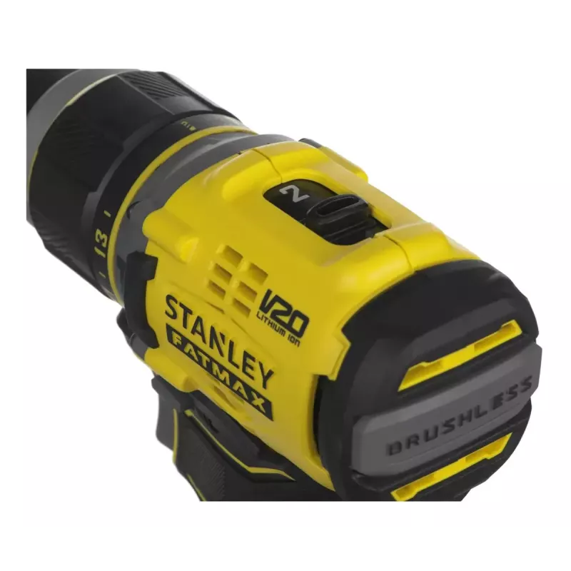 Stanley FATMAX SFMCD721D2K wiertarka akumulatorowa 18 V, 2 akumulatory 2,0 Ah, z walizką