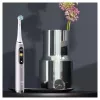 Szczoteczka elektryczna Oral-B iO 9 dla dorosłych, rotacyjna, 2 uchwyty, 2 końcówki, wbudowany akumulator, ładowanie 3 h, czarno-różowa