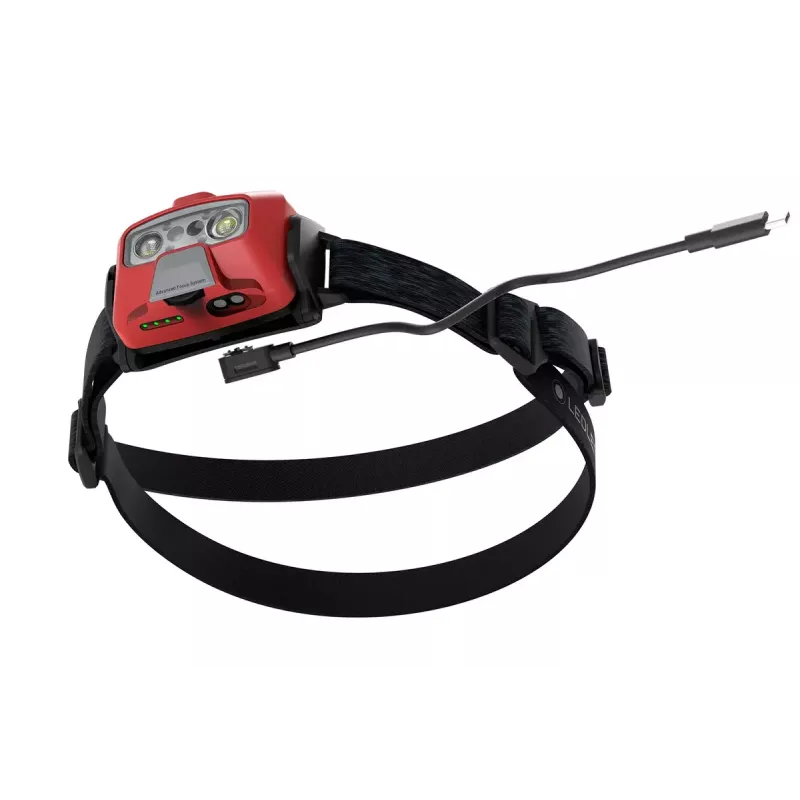 Latarka czołowa Ledlenser HF6R Core czerwony 800 lm IP68