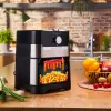 Tefal Easy Fry Grill & Steam FW2018 Wolnostojący frytownica beztłuszczowa 1700 W Czarny