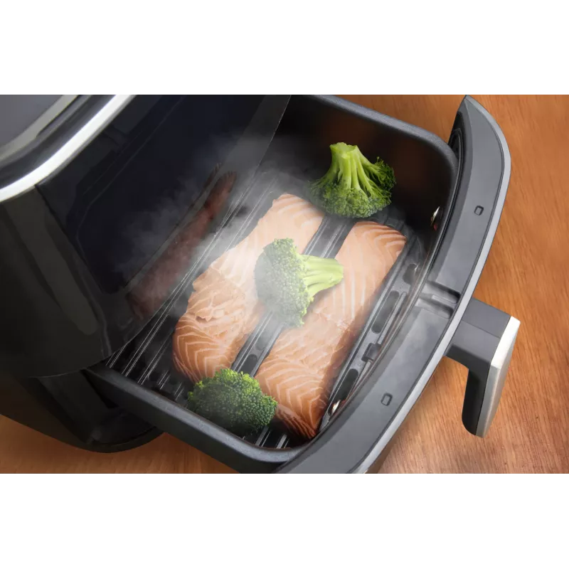Tefal Easy Fry Grill & Steam FW2018 Wolnostojący frytownica beztłuszczowa 1700 W Czarny