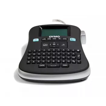 DYMO LabelManager Desktop Label Maker | 210D+ All-Purpose Portable Label MakerEasy-to-UseOne-Touch Smart KeysQWERTY KeyboardLarge DisplayFor Home & Office Organisation (EU Plug)