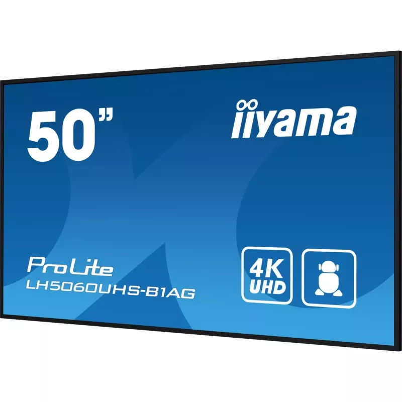 Tablica cyfrowa iiyama LH5060UHS-B1AG 49,5 cala LED 4K Ultra HD 3840 x 2160