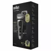 Golarka Braun Series 9 Pro+ 9525s Wet & Dry foliowa Trymer Metaliczna