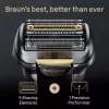 Golarka Braun Series 9 Pro+ 9525s Wet & Dry foliowa Trymer Metaliczna