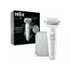 Epilator Braun Silk-épil 9 9-011 40 pęset Srebrny Biały