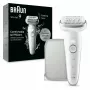 Epilator Braun Silk-épil 9 9-011 40 pęset Srebrny Biały