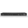 Rozdzielacz HDMI 18G Lindy z 4 portami, funkcją audio i skalowaniem w dół