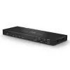 Rozdzielacz HDMI 18G Lindy z 4 portami, funkcją audio i skalowaniem w dół