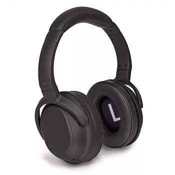 Lindy LH500XW+ Zestaw słuchawkowy przewodowy i bezprzewodowy Opaska na głowę Muzyka USB Typu-C Bluetooth Czarny