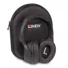 Lindy LH500XW+ Zestaw słuchawkowy przewodowy i bezprzewodowy Opaska na głowę Muzyka USB Typu-C Bluetooth Czarny