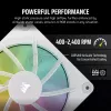 Wentylator Corsair iCUE LINK LX120 RGB 12 cm biały 400-2400 RPM