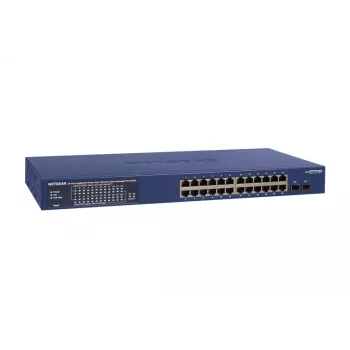 NETGEAR GS724TP-300EUS przełącznik sieciowy zarządzalny L2/L3/L4 Gigabit Ethernet (10/100/1000) Power over Ethernet (PoE) Niebieski
