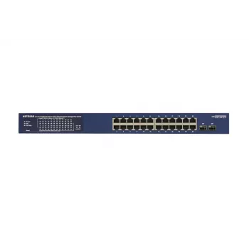 NETGEAR GS724TP-300EUS przełącznik sieciowy zarządzalny L2/L3/L4 Gigabit Ethernet (10/100/1000) Power over Ethernet (PoE) Niebieski