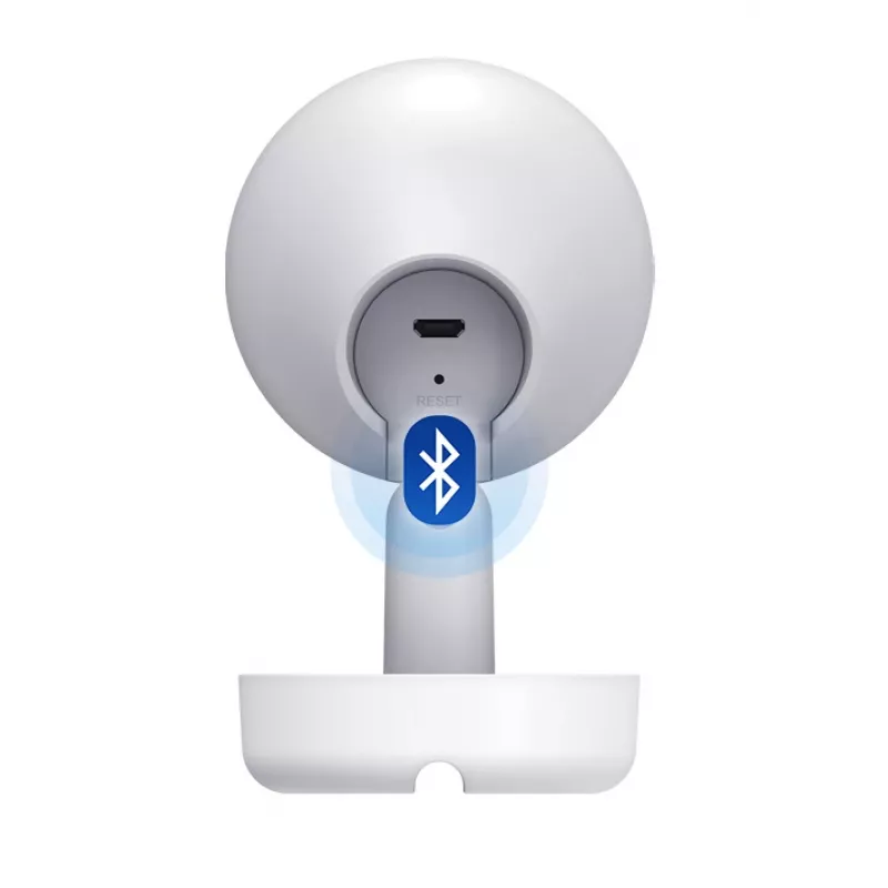 Kamera Wi-Fi D-Link 2K QHD do użytku wewnętrznego DCS-8350LH, kamera IP, wewnętrzna, przewodowa i bezprzewodowa, Amazon Alexa i Asystent Google, na biurko, biała