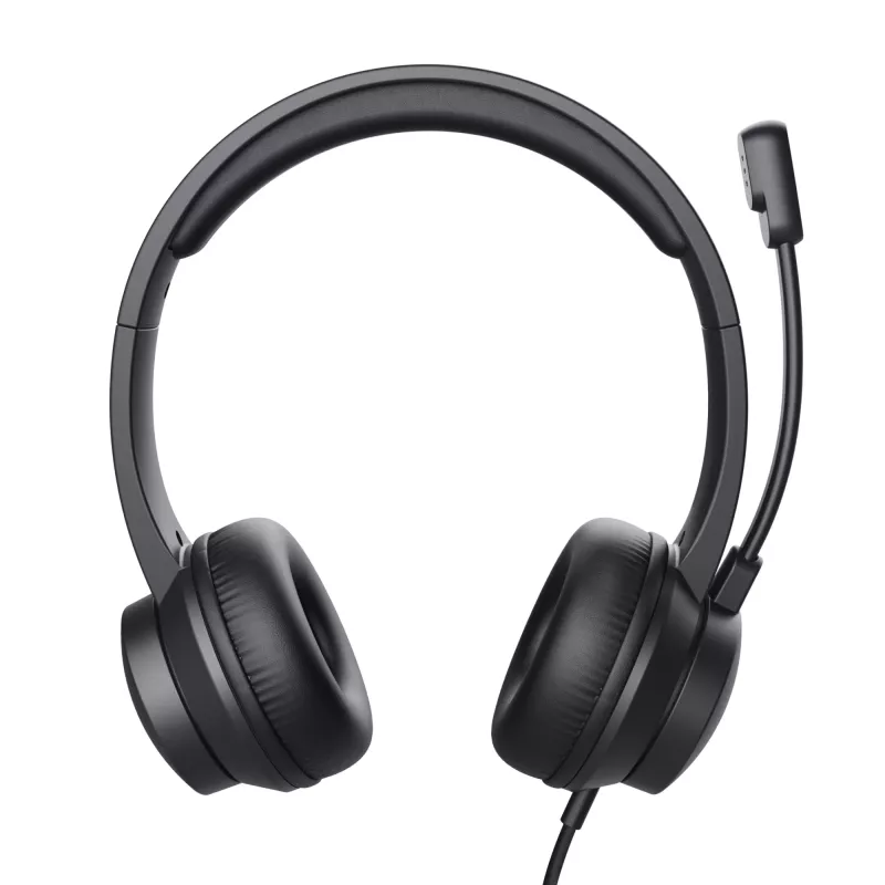 Trust HS-150 Headset Wired Head-band Office/Call center Czarny