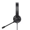 Słuchawki Trust HS-260 przewodowe na szyję do biura / call center USB Type-A czarny