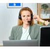 Słuchawki Trust HS-260 przewodowe na szyję do biura / call center USB Type-A czarny