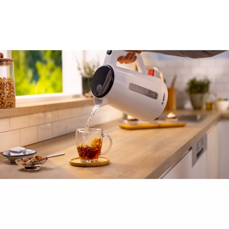 Bosch TWK1M121 czajnik elektryczny 1,7 l 2400 W Biały