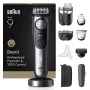 Braun BeardTrimmer 9 BT9560 Bateria 52 2 cm Wet & Dry Czarny, Szary