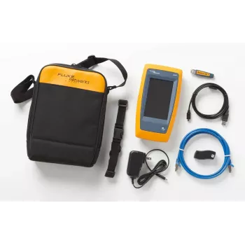 Tester skrętki Fluke LIQ-100 z obsługą RJ-45/USB, maks. długość 305 m, bateria Li-Ion 6400 mAh