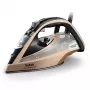 Żelazko Tefal Ultimate Pure FV9852E0, suche i parowe, stopa Durilium AirGlide Autoclean, 3200 W, czarne, miedziane