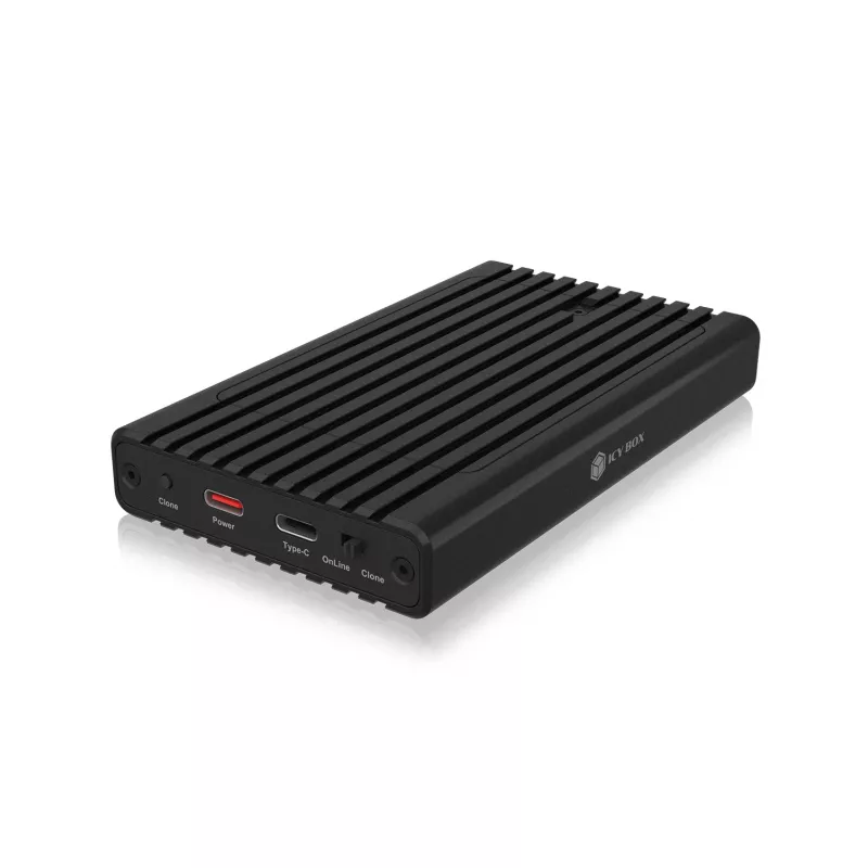 ICY BOX IB-2817MCL-C31 Obudowa SSD Czarna M.2 Zasilana przez USB