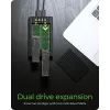 ICY BOX IB-2817MCL-C31 Obudowa SSD Czarna M.2 Zasilana przez USB
