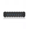 ICY BOX IB-2817MCL-C31 Obudowa SSD Czarna M.2 Zasilana przez USB