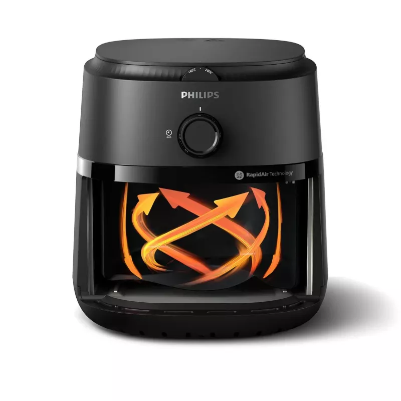 Philips 1000 series NA120/00 frytkownica Single 4,2 L Wolnostojąca 1500 W Frytkownica na gorące powietrze Czarna