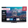 Telewizor Thomson Q70 Series 55QG6C14 — 55 cali QLED 4K Ultra HD (3840×2160), Google TV, Wi‑Fi, DVB-C/S/T/T2