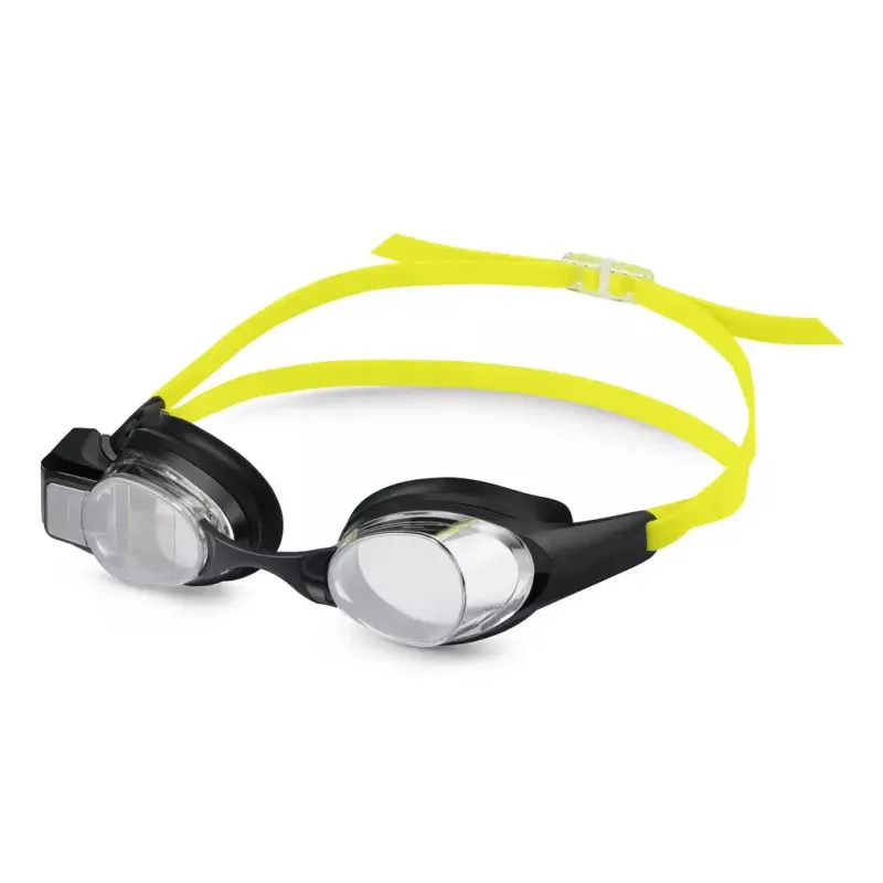 Okulary pływackie Form Smart Swim 2 — unisex, czarna ramka, czarne soczewki