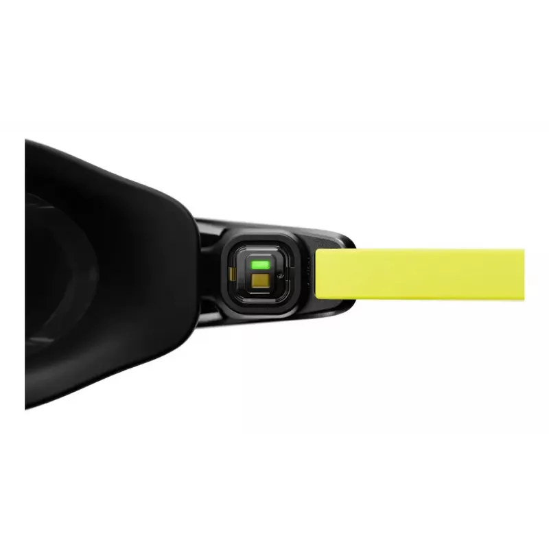 Okulary pływackie Form Smart Swim 2 — unisex, czarna ramka, czarne soczewki